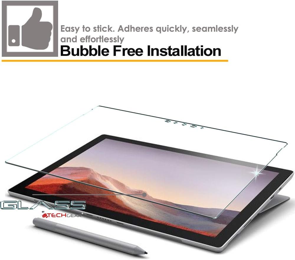 TECHGEAR Anti-Glare Screen Protector Compatible with Microsoft Surface Pro 7 / Pro 7 Plus - Image 5