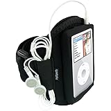 iGadgitz Water Resistant Neoprene Sports Gym Jogging Armband for Apple iPod Classic 80gb, 120gb & 160gb