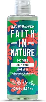 Faith In Nature Aloe Vera Body Wash 400 ml - Vegan Cruelty Free