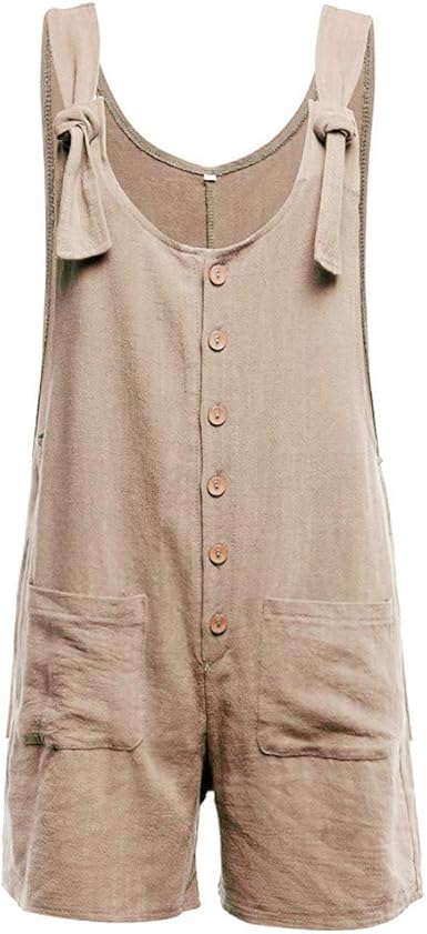 linen overalls amazon