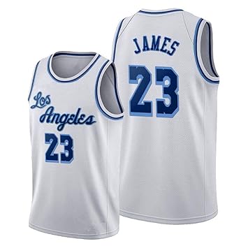 Camiseta de Baloncesto para Hombre - NBA Lakers # 23 Lebron James ...