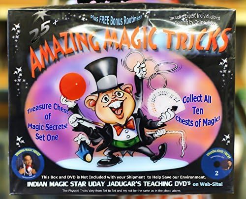 Treasure Chest of Magic Set One ( Collect All Ten ) Each set contains 25 unique Magic Routines.
