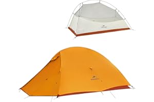 Naturehike Cloud-Up 2 Person Tent Lightweight Backpacking Tent with Footprint - Free Standing Ultralight Camping Hiking Backpack Tents Two Person Tent