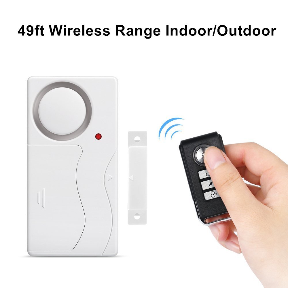 Wsdcam Door Alarm Wireless AntiTheft Remote Control Door And Window