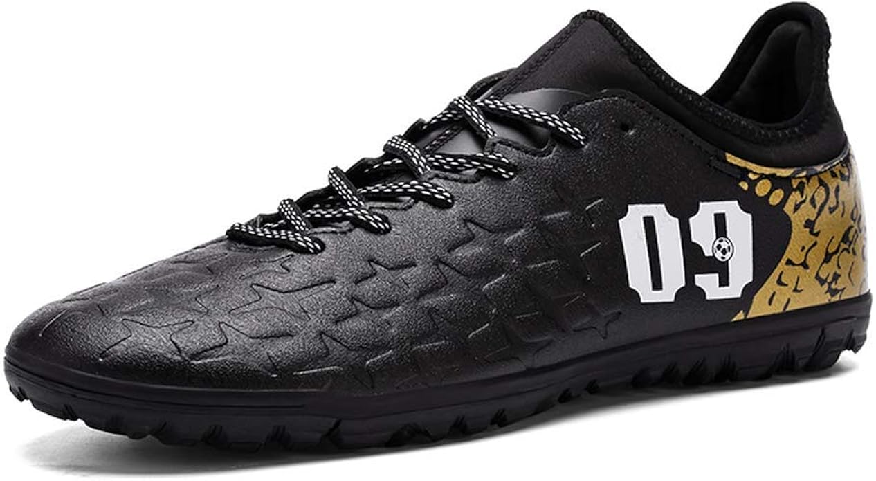 black indoor football boots