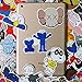 JJLIN 65Pcs Fashion Brand KAWS Stickers Waterproof Vinyl Stickers for Water Bottle Luggage Bike Car Decals (KAWS)