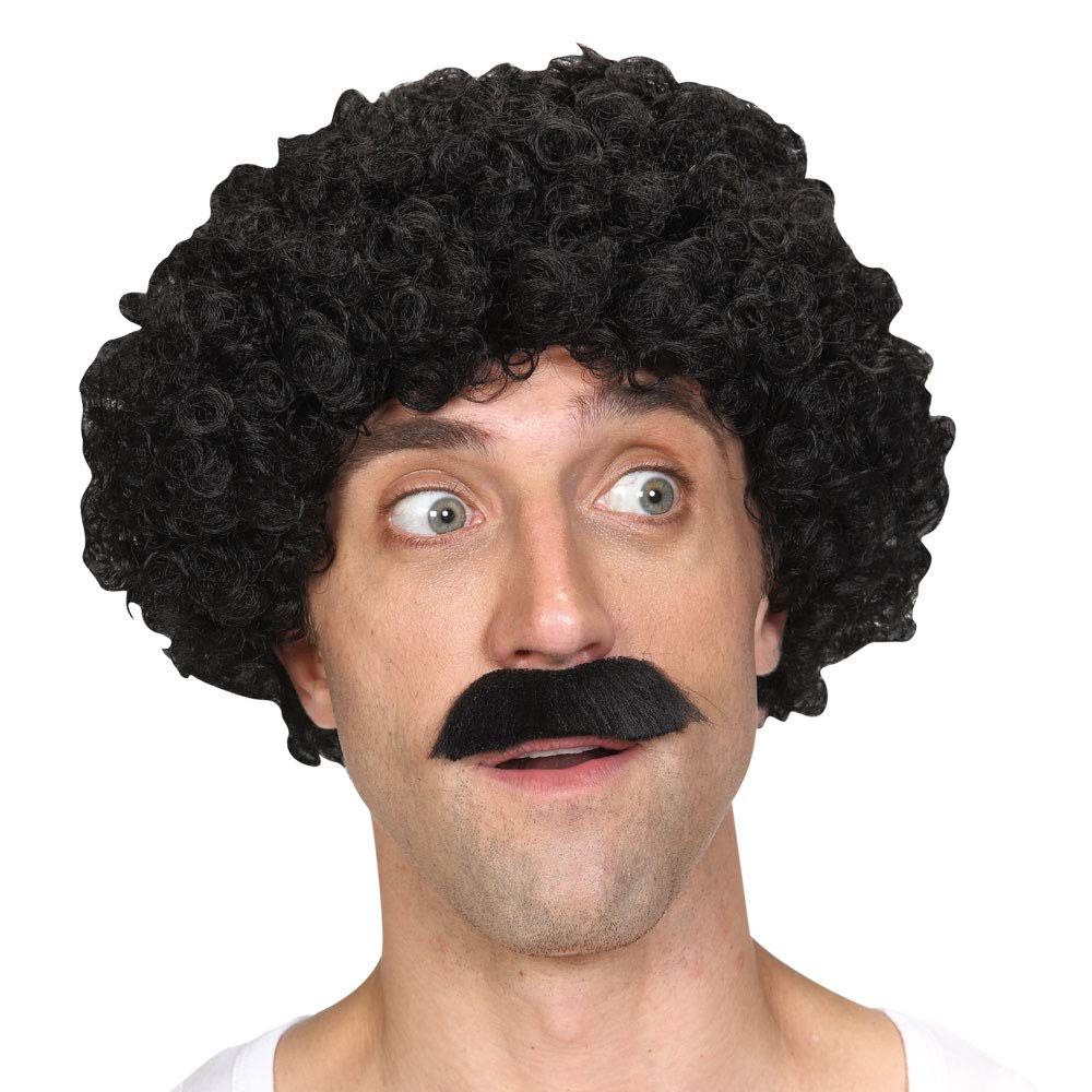 Wicked Costumes Mens Shifty Guy Wig & Tash