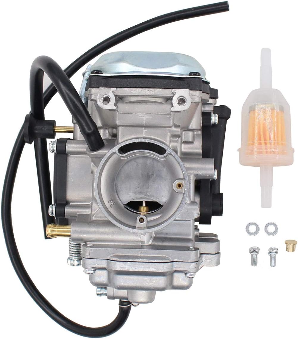 EVGATSAUTO Vergaser-Ersatzteil-Set Für Yamaha Big Bear YFM 350 2x4/4x4 (1987-1996) – Komplett Mit Zubehör