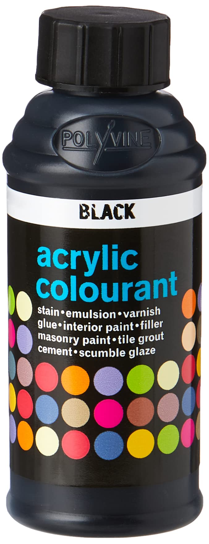 Polyvine Universal Acrylic Colourant BLACK