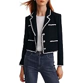GOELIA 2026 Womens Casual Blazers Long Sleeve Work Office Open Front Suit Jacket Business Blazer
