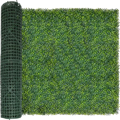 ODTORY Artificial Boxwood Roll Panel Greenery Backdrop