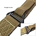 JTENGTactical CQB Military Combat Duty Rescue Rigger Belt Outdoor Waistband Adjustable for Hunting Emergency Rigger Survival (Coyote Brown)