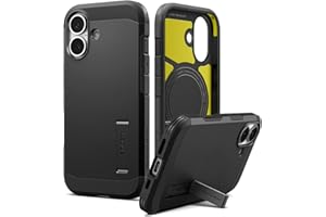 Spigen Case for iPhone 17 Case, Tough Armor T [MagFit] Designed for Apple iPhone 17 - Black