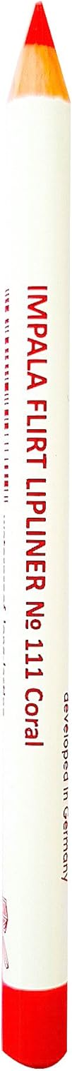 Impala Flirt Lipliner Color 111 Coral Matte Waterproof, FL111
