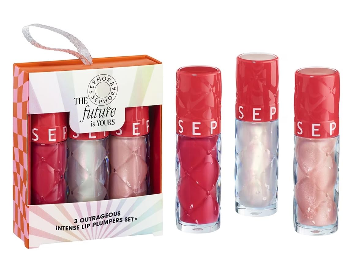 Sephora The Future is Yours 3 Outrageous Intense Lip Plumpers Set