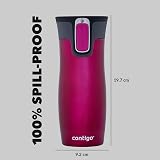 Contigo West Loop Autoseal Travel Mug 470 ml Raspberry Stainless Steel view 8