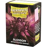 Dragon Shield | Matte Dual Standard Size Card Sleeves | 100 CT - Smooth &amp; Tough Premium TCG Sleeves - Compatible with Pokemon, Flesh &amp; Blood, One Piece &amp; Magic the Gathering | Blossom