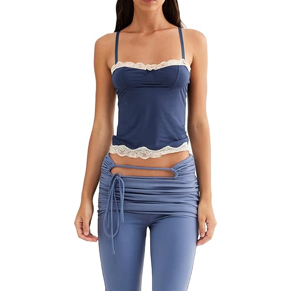 Katie♡ GRUNGE DOLL camisole SOLILOQUY Women E Girl Gothic Camisole Y2k Grunge Crop Top