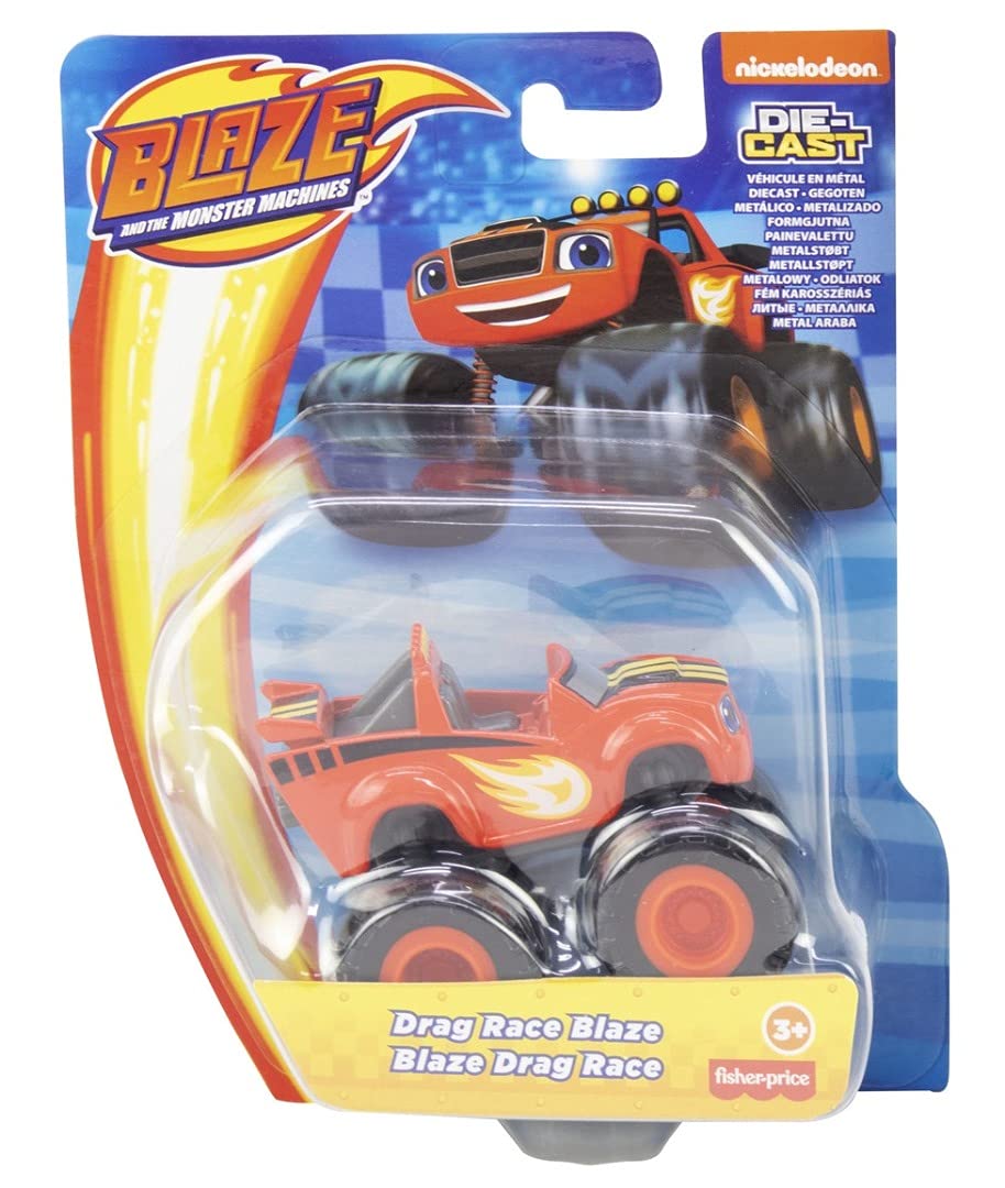 Blaze And The Monster Machines Car - Drag Race Blaze