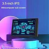 Gathukila 3.5 Inch USB Computer CPU GPU RAM HDD Monitor AIDA64 Black Secondary view 4