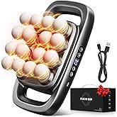 2026 New 16-Head Deep Tissue Percussion Massage Gun – Quiet Muscle Massager for Full Body, Up to 30 Intensity Levels, Cordless Rechargeable for Back, Legs, Shoulders & Recovery.Black