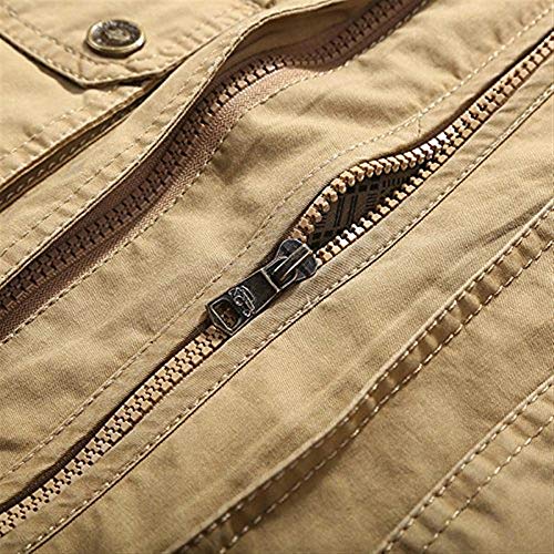 HX fashion Rmellose Herren Micofaser Weste Outdoor Multifunktionsweste Anglerweste Bequeme Größen Mit Praktischen… – Bild 6