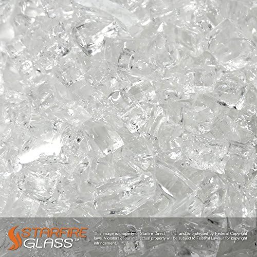Starfire Glass® 10-Pound "Fire Glass" 1/2-Inch Starfire