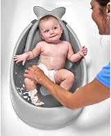 Skip Hop Moby Smart Sling 3-Stage Bathtub Grey Baby Bath Tub view 8