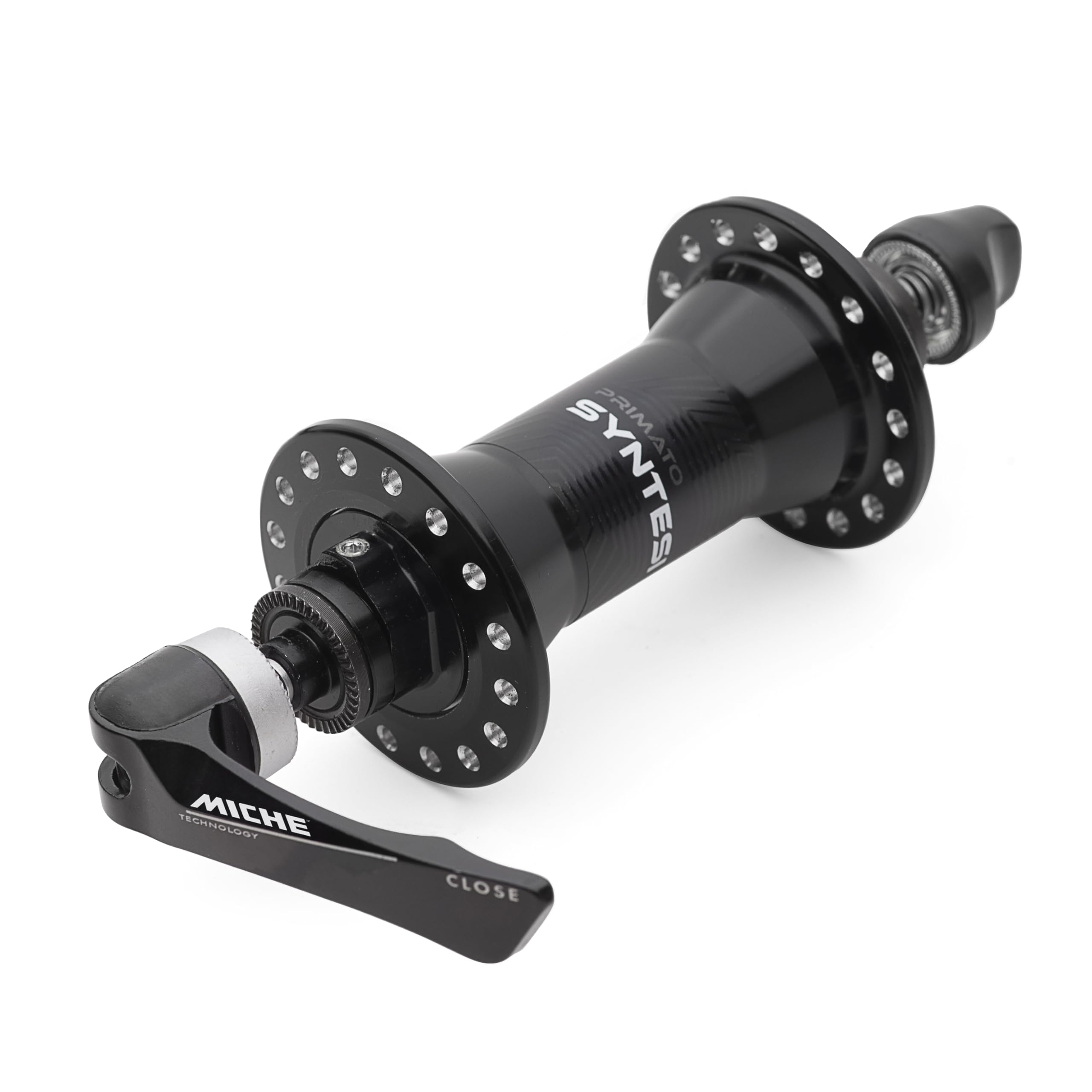 MICHE Primato Syntesi Individual Road Hub, Black, 28H, Front Hub