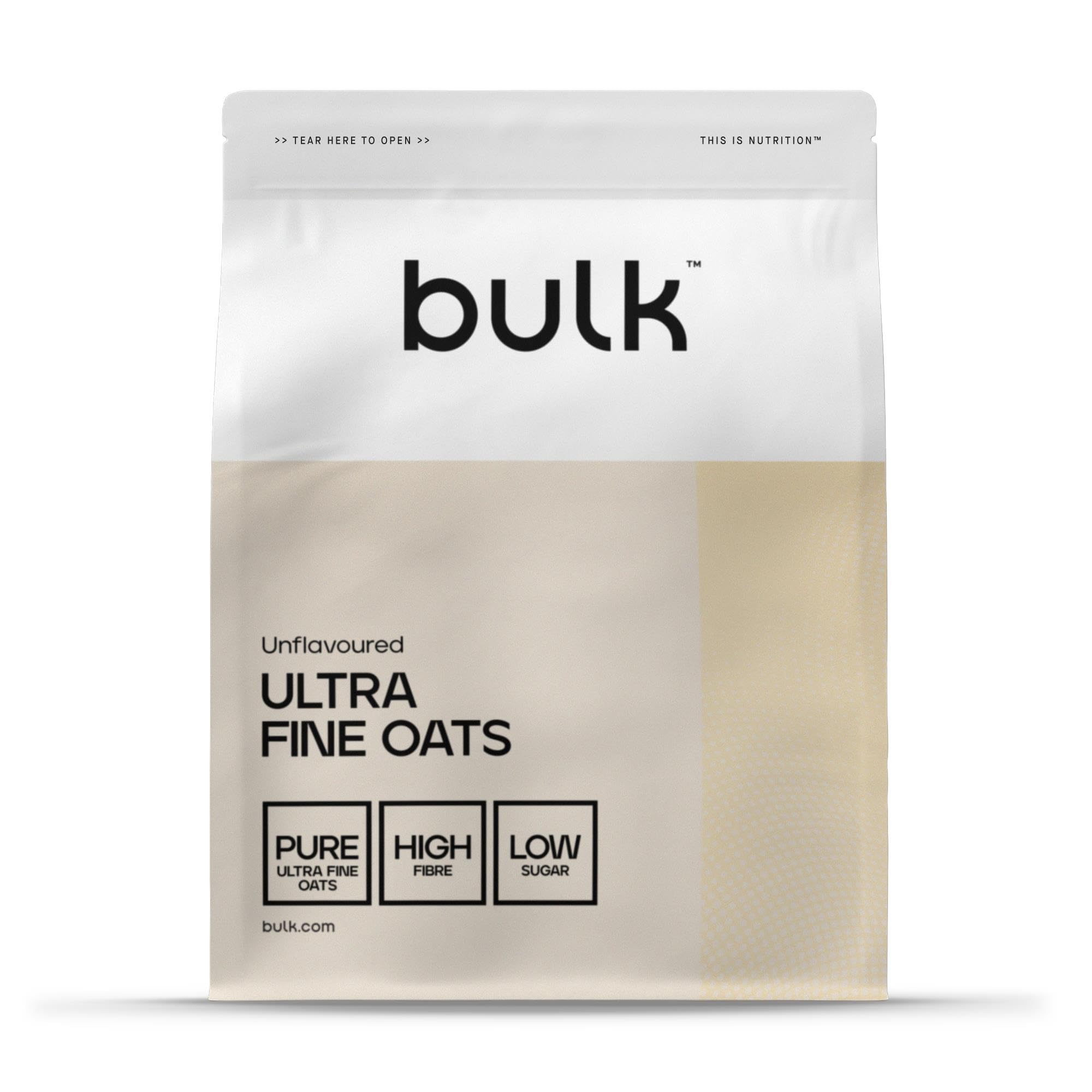 Bulk Ultra Fine Scottish Oats, 2.5 kg, 50 Servings, Packaging May Vary