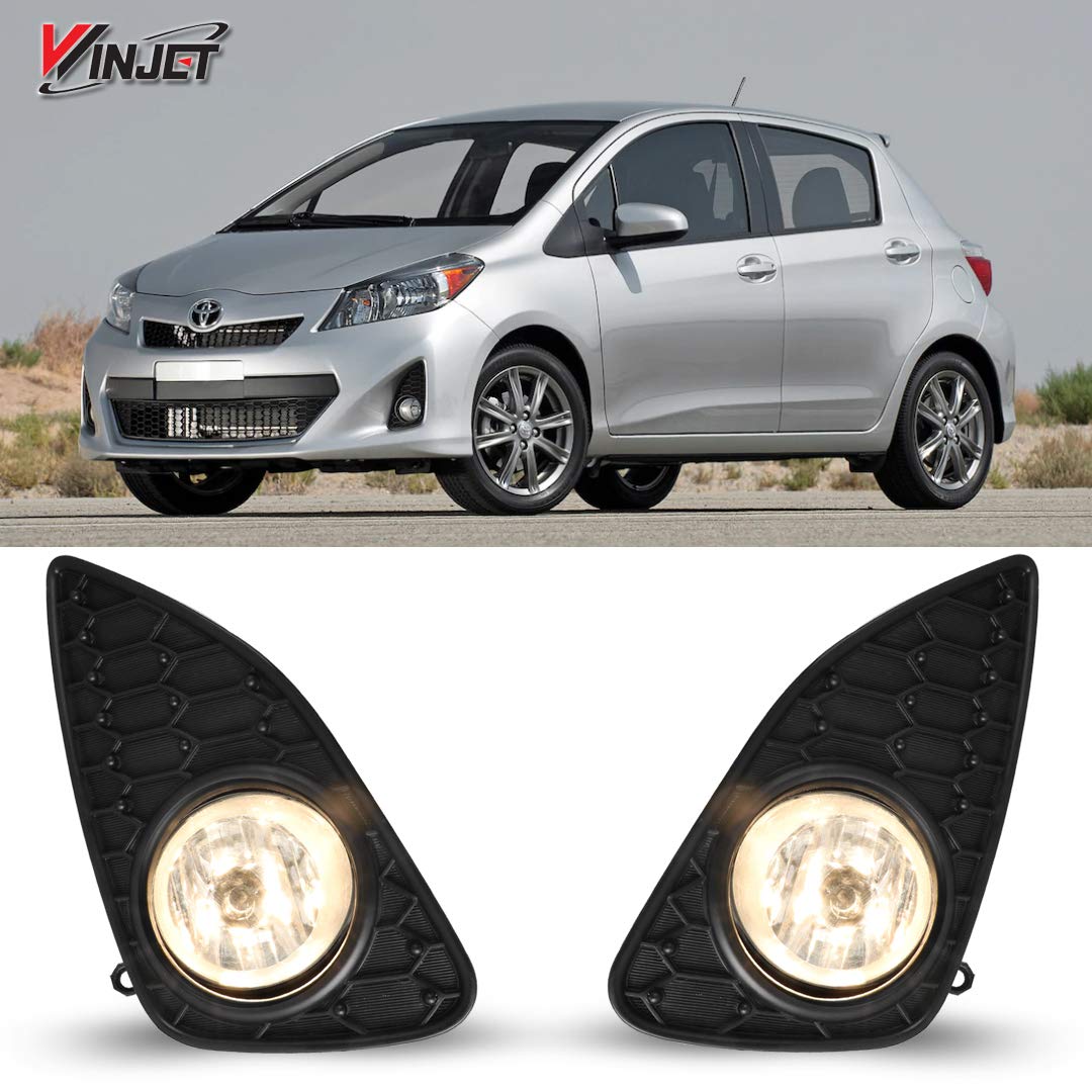 Amazon.com: Winjet WJ30-0303-09 OEM Series for [2012-2014 Toyota Yaris SE]  Clear Lens Driving Fog Lights + Switch + Wiring Kit: Automotive