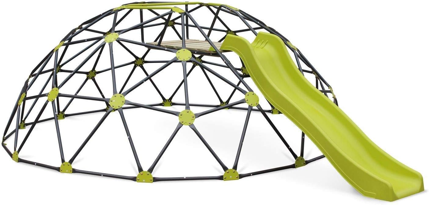 Climbing dome with slide 
