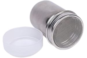 Functional Stainless Steel Chocolate Shaker Icing Sugar Salt Cocoa Flour Coffee Sifter Durable and Useful Attractive and Prof
