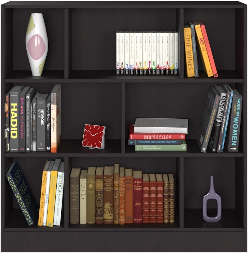 Forzza Engineered Wood Kreg Bookshelf (Wenge)