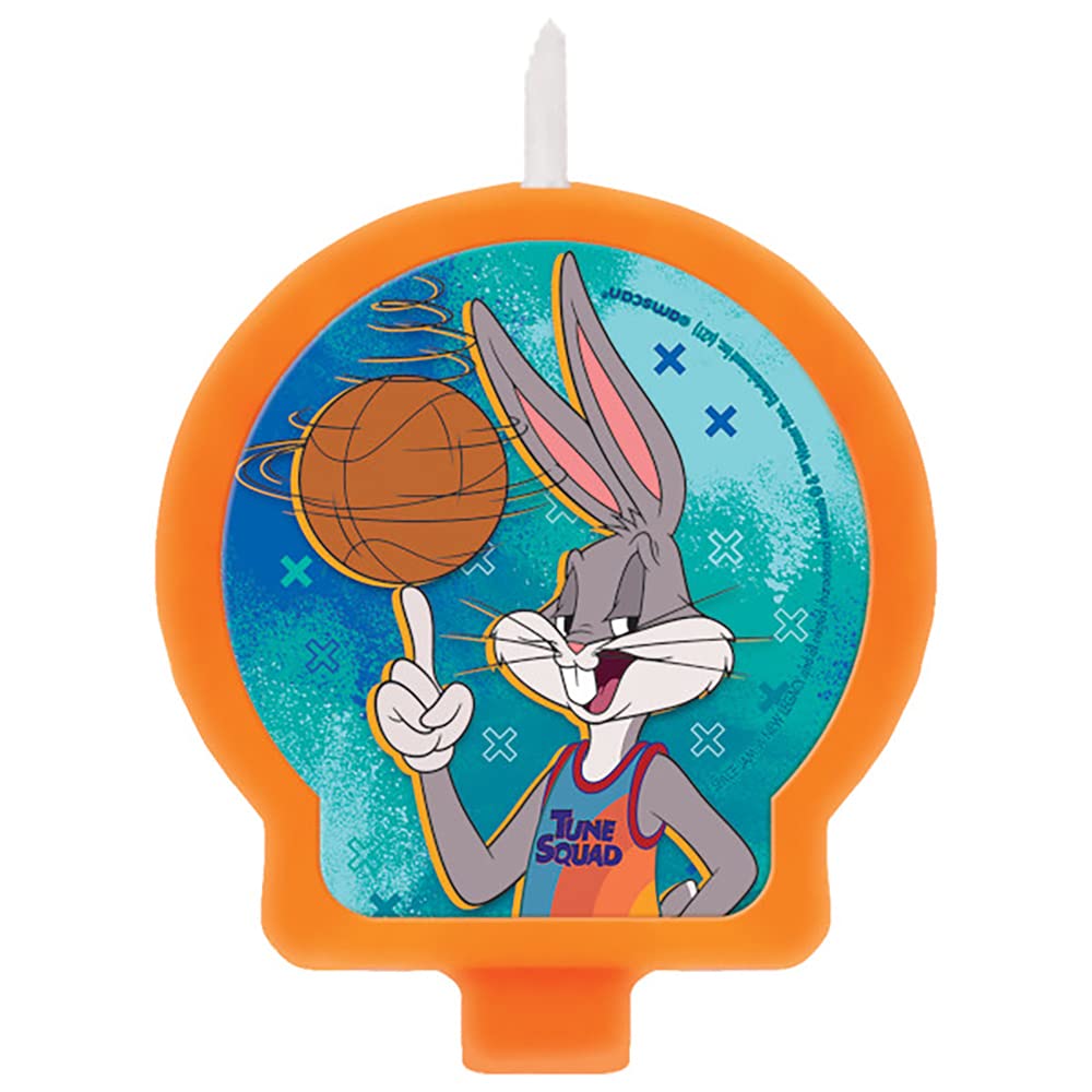 Amscan Space Jam 2 Wax Birthday Candle
