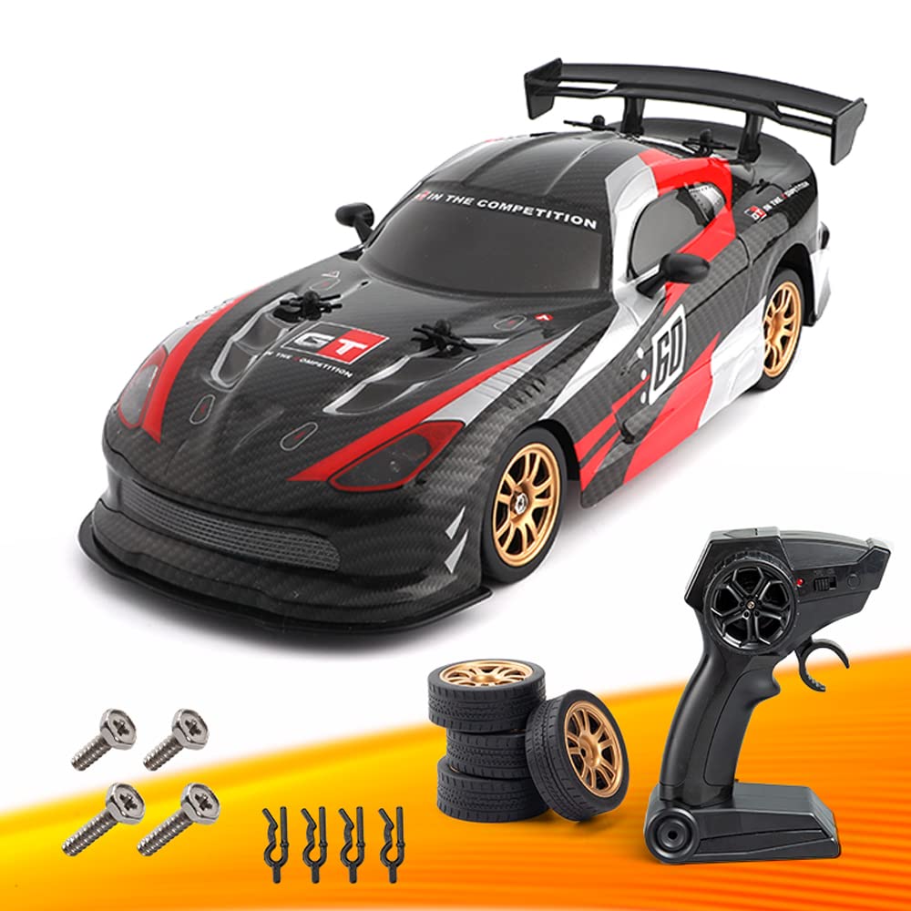 Photo 1 of **FOR PARTS ONLY/NON-FUNCTIONAL** The perseids RC Drift Car 1/16 Remote Control Car High Speed RC Race Cars for Adults 4WD 20KM/H 2.4G Offroad RTR Speed Control Drifting Vehicles Toy with Drifting + Racing Tires
