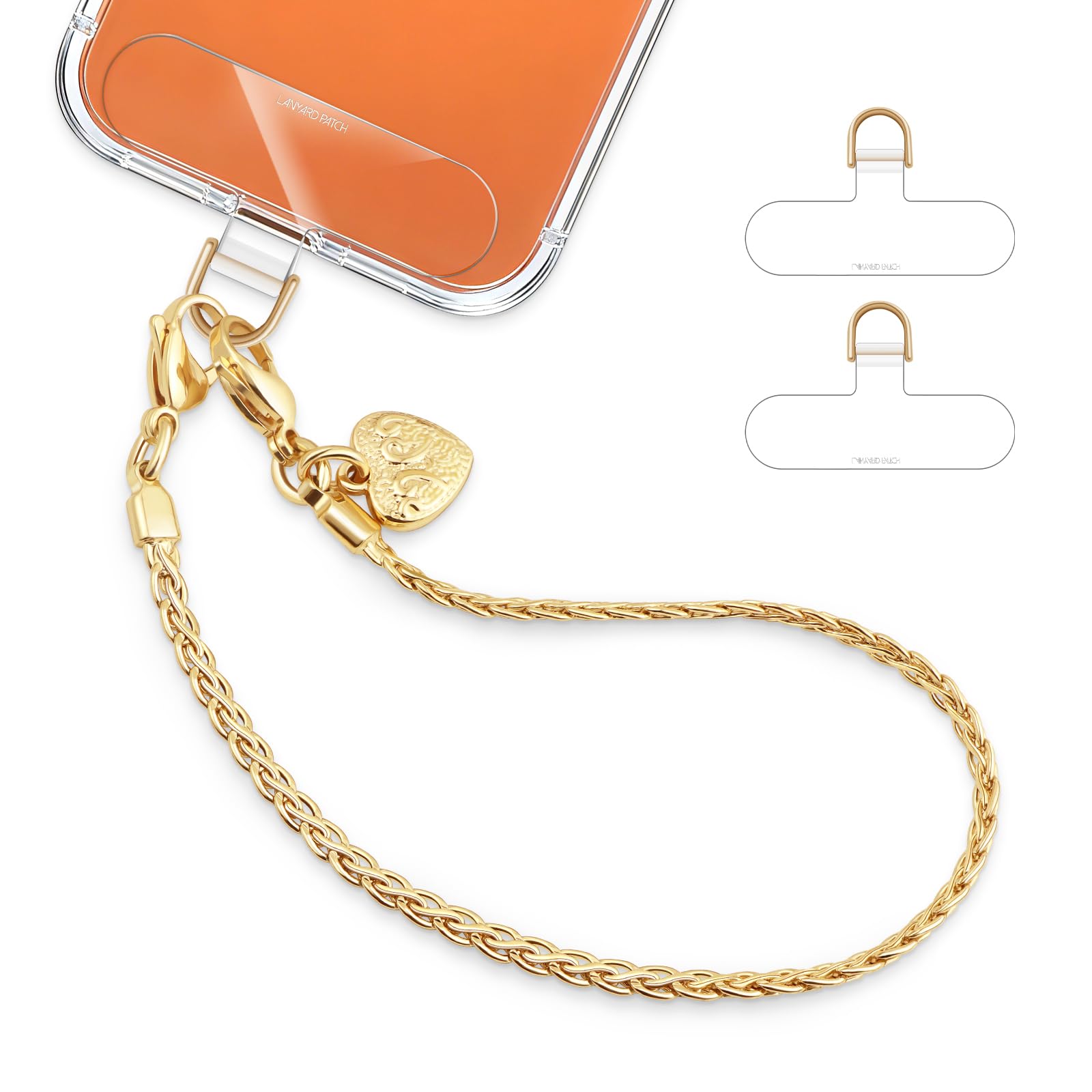 BLACK PATHON Phone Charm Strap Detachable Wrist Strap For iPhone Anti Theft Strap Phone Chain Wristlet