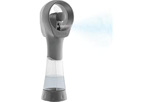 O2COOL Elite Water Misting Fan, Grey