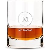 Weddingstar Custom Whiskey Glass 11oz Personalized Engraving - Monogrammed