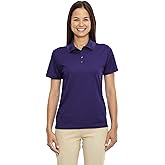 Ash City Ladies Origin Core 365 Performance Polo (Large, Campus Purple)