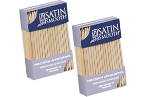 Satin Smooth Precision Applicators 100 ct x 2 packs