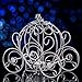 IJB Silver Princess Fairytale Carriage Centerpiece Party Supplies Decorations