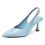 Elisabet Tang Women's Kitten Heel Slingback Low