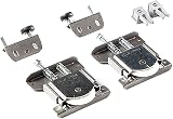 Decoranddecor Sliding Wardrobe Track Kit 1.2m Two Doors Ball Bearings view 7
