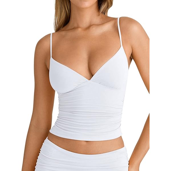 Camisetas Interior Mujer Camiseta Con Sujetador Integrado Para