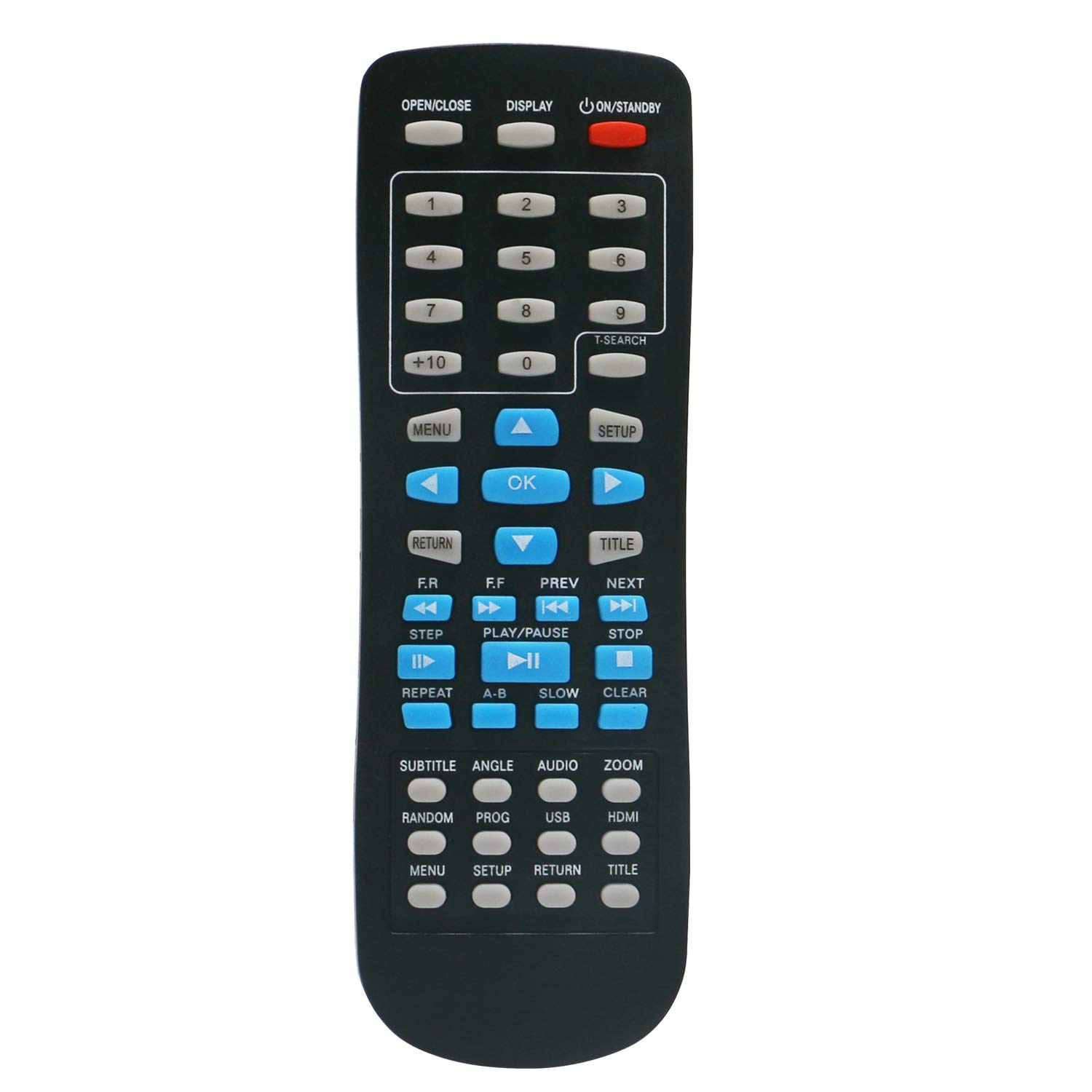 VINABTY SE-R0335 SE-R0336 Remote Control Replacement fit for Toshiba SD2010 SD2010KB SD290EKB SD290EKB Sd2010ke SD390EKB SD3005KB DVD Player