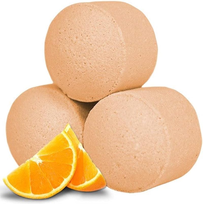 Ancient Wisdom 10x Scented Mini Bath Bombs Chill Pills Fresh Oranges