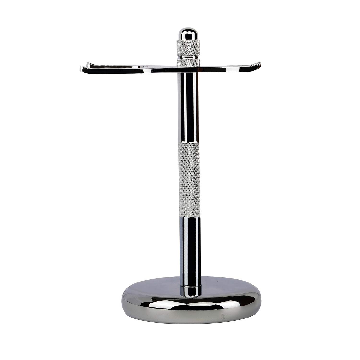 Makidar Razor and Brush Stand Stainless Steel Shaver Stand (Silver) — image 1