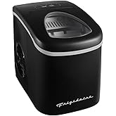 FRIGIDAIRE EFIC128AMZBLK Compact Countertop Ice Maker, 26 lb per Day, Black