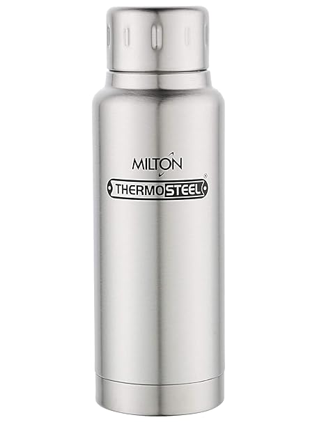 Milton Elfin Thermosteel 300 ML , Steel Plain,(EC-TMS-FIS-0052_STEELPLAINCO),Silver